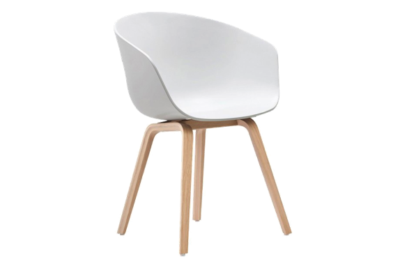 Dominidesign style, Esszimmerstuhl BBC PP weiß