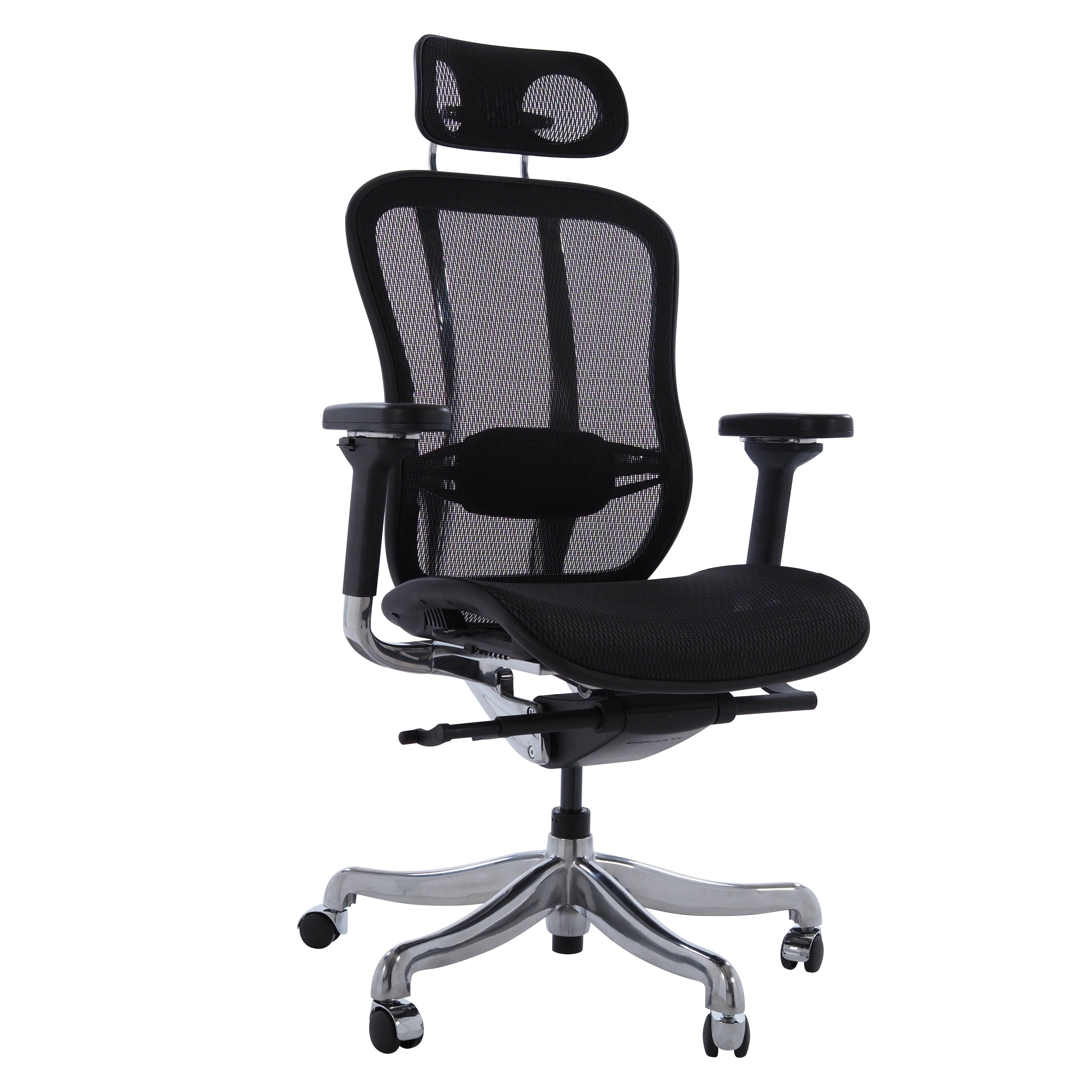 Herman Miller style, Bürostuhl Aaron mesh netweave schwarz