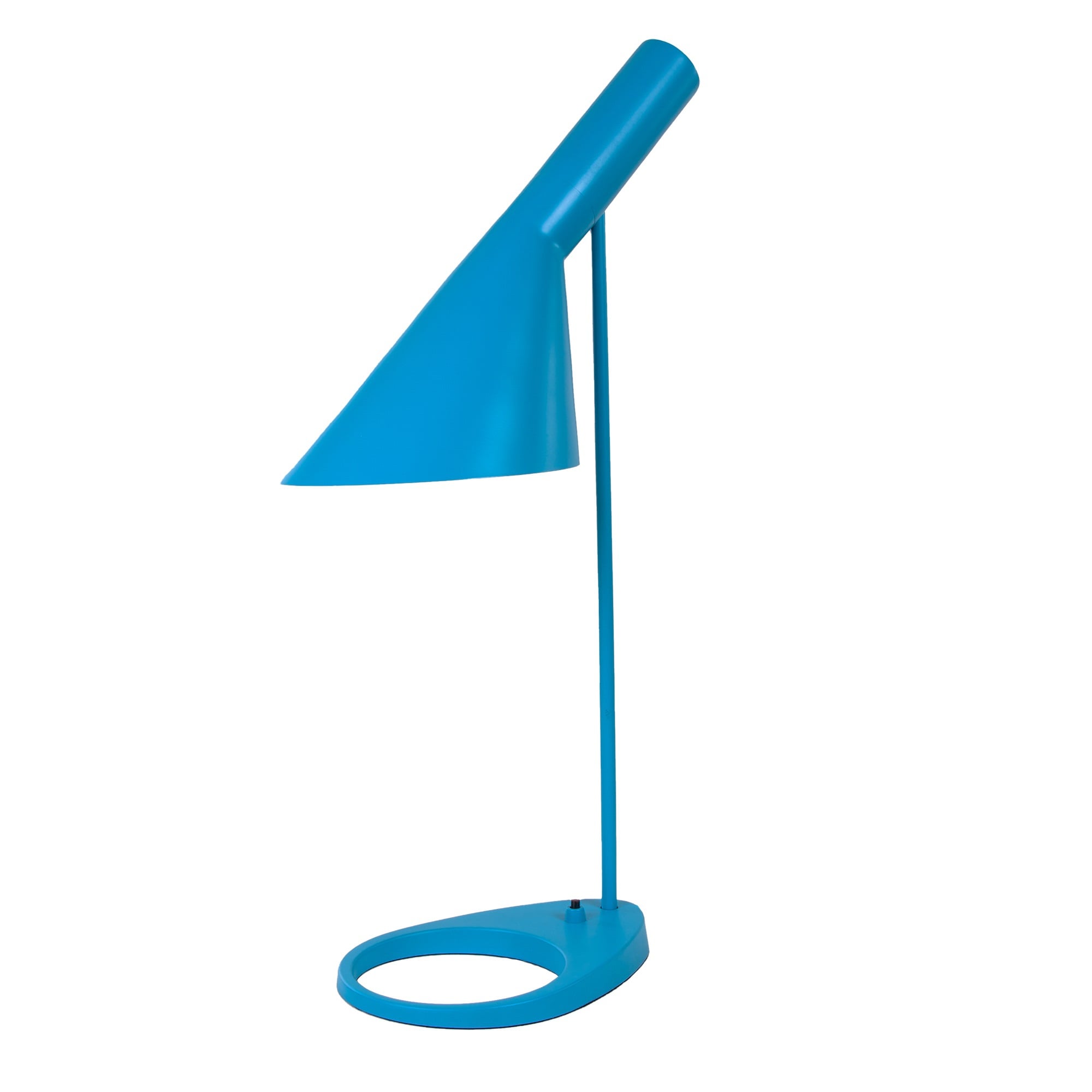 Arne Jacobsen style, Tischleuchte DD D AJ Lampe Dunkelblau