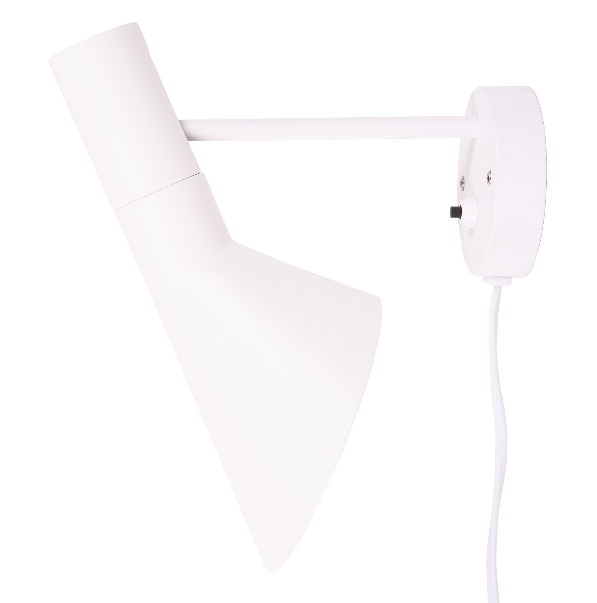 Arne Jacobsen style, Wandleuchte DD D AJ Lampe weiß
