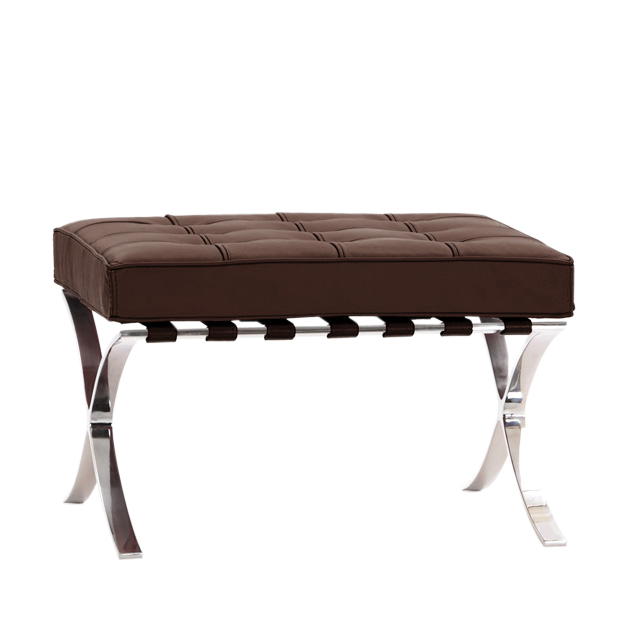 Ludwig Mies vd Rohe style, Ottoman Barcelona Pavillion braun