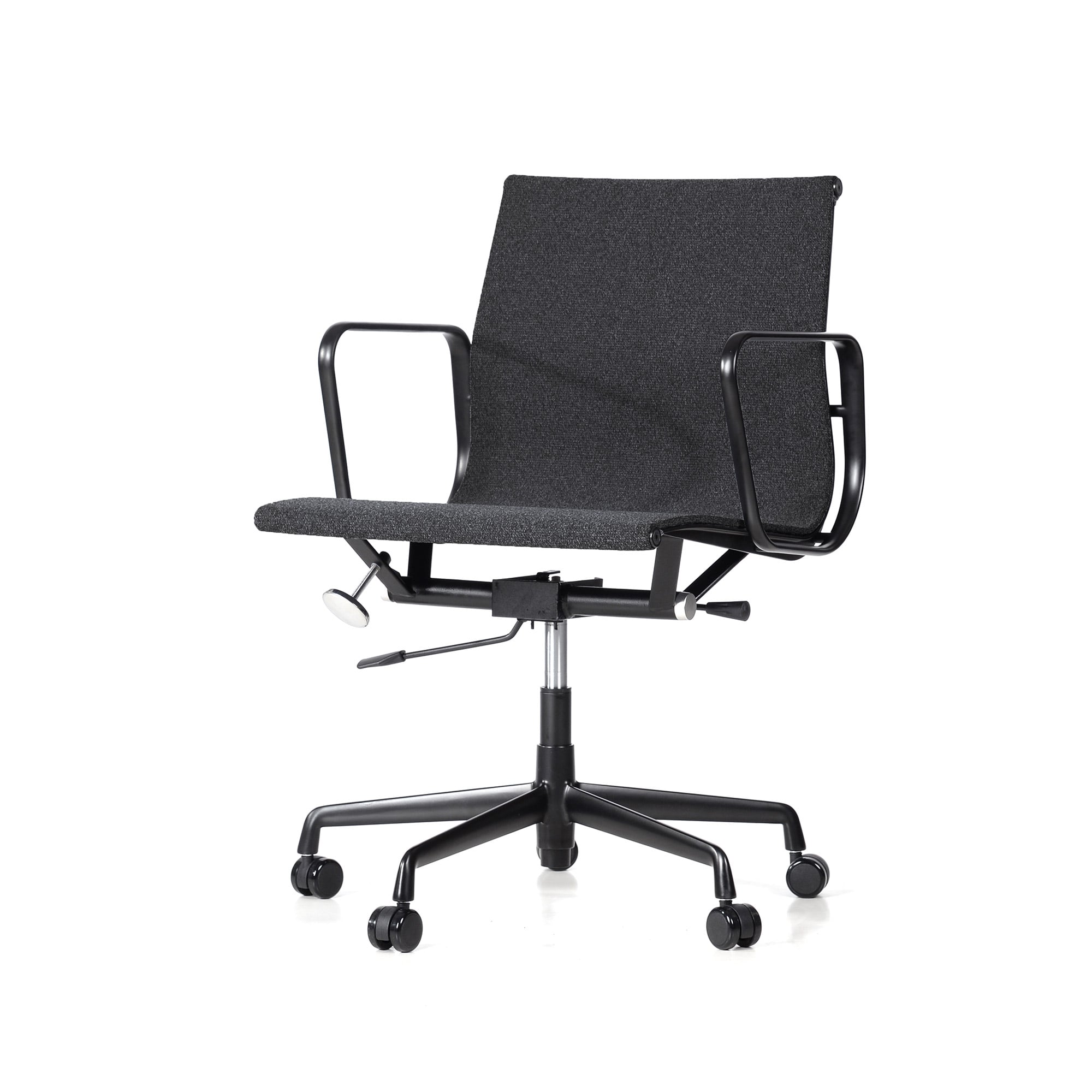Charles Eames style, Bürostuhl EA117 Fabric Mesh black base schwarz