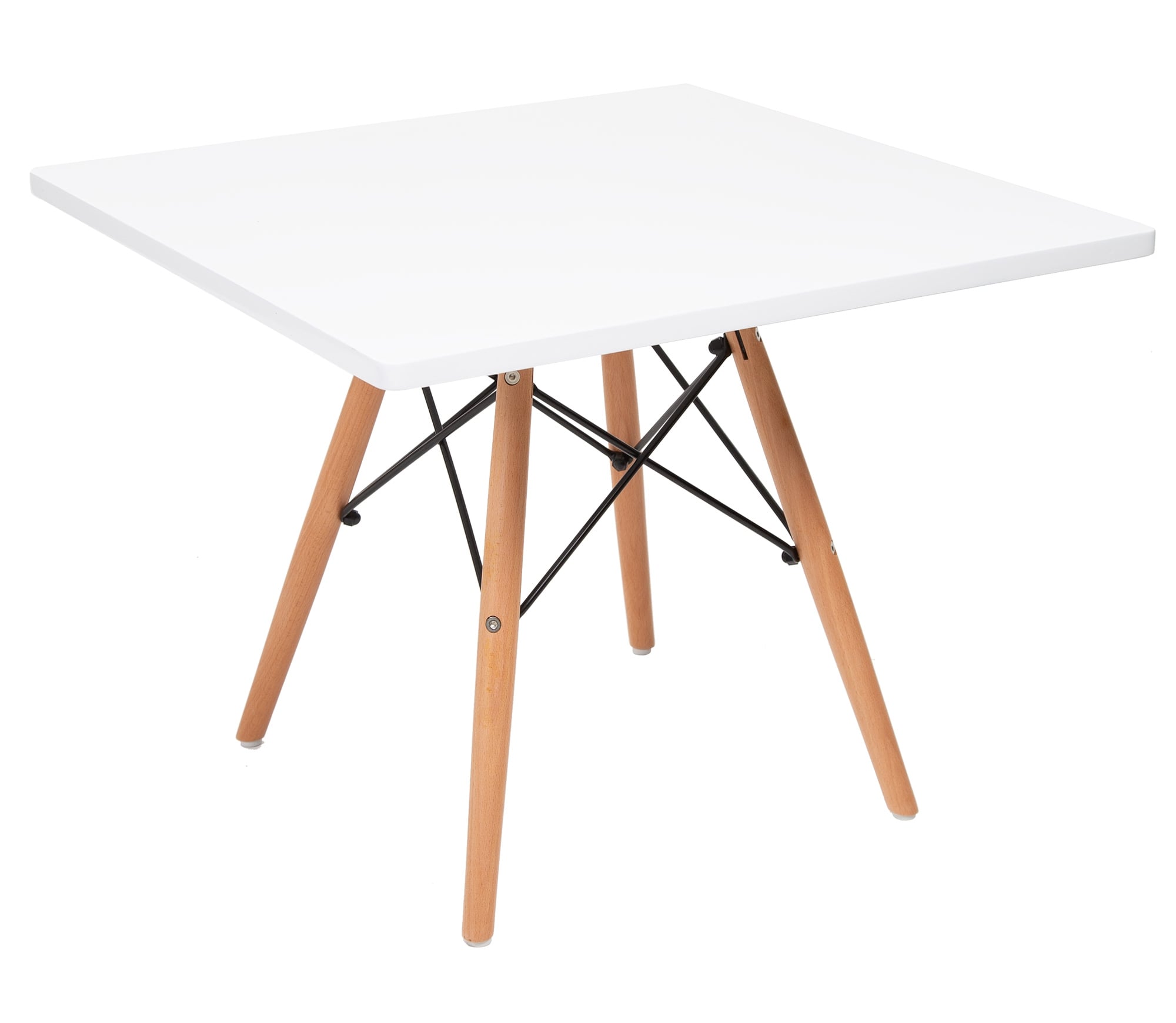 Charles Eames style, Kindertisch CTW junior quadrat weiß