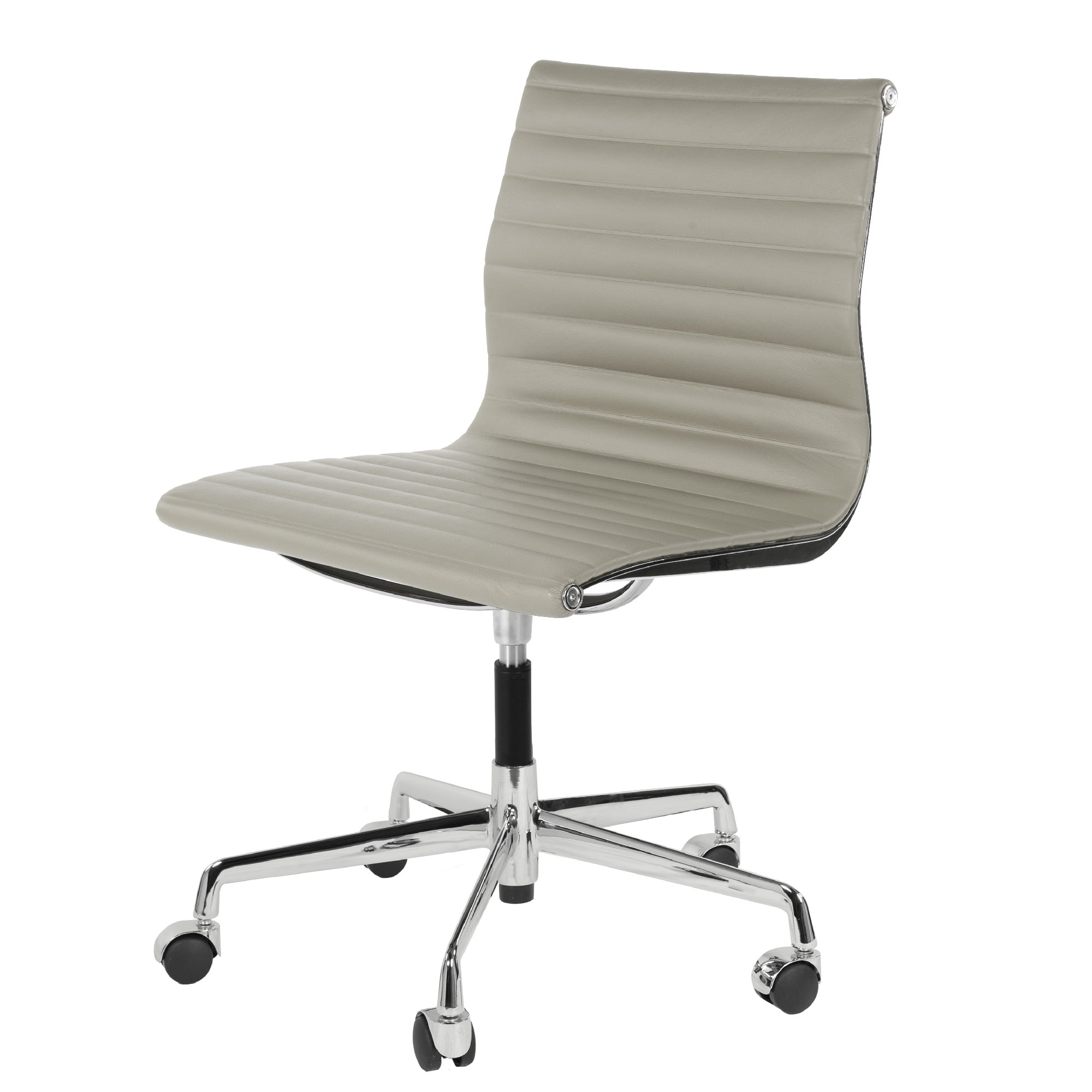 Charles Eames style, Konferenz Chef Sessel EA105 grau