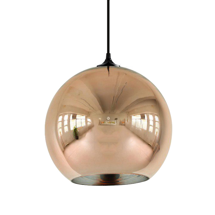 Roberto Menghi style, Pendelleuchte Kupfer Lampe kupfer 25cm