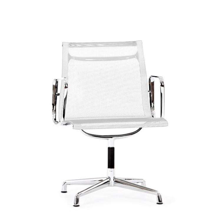 Charles Eames style, Konferenz Chef Sessel EA108 mesh netweave weiß