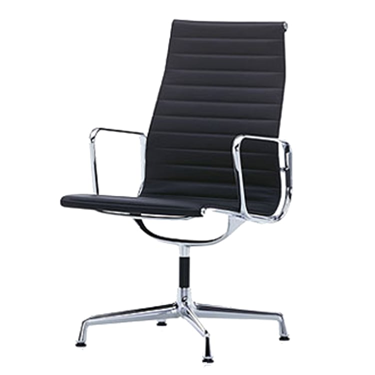Charles Eames style, Konferenz Chef Sessel EA109 schwarz