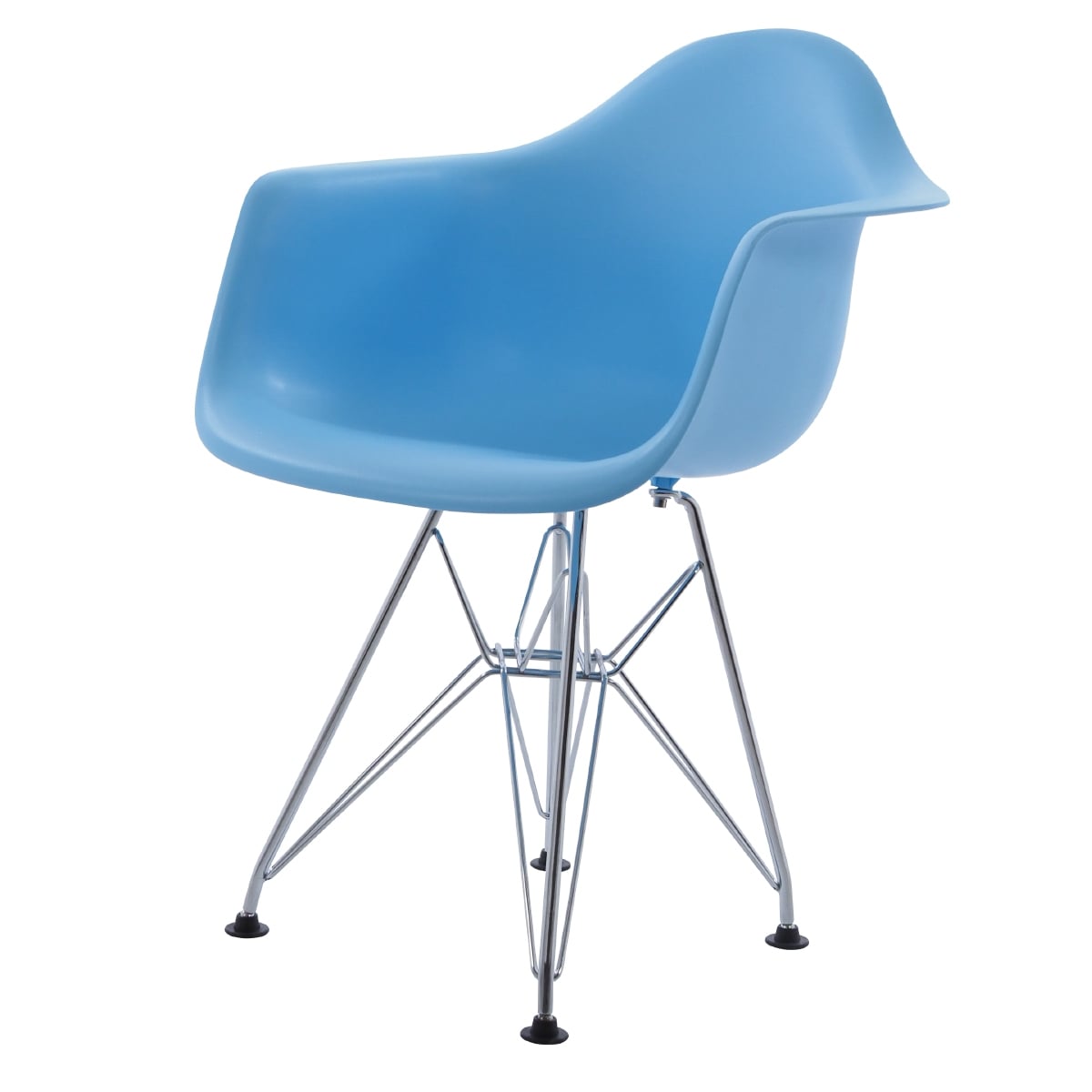 Charles Eames style, Kinderstuhl DAR Junior hellblau