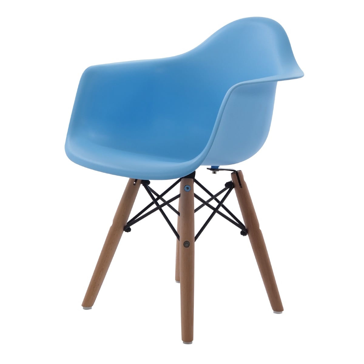Charles Eames style, Kinderstuhl DAW Junior hellblau