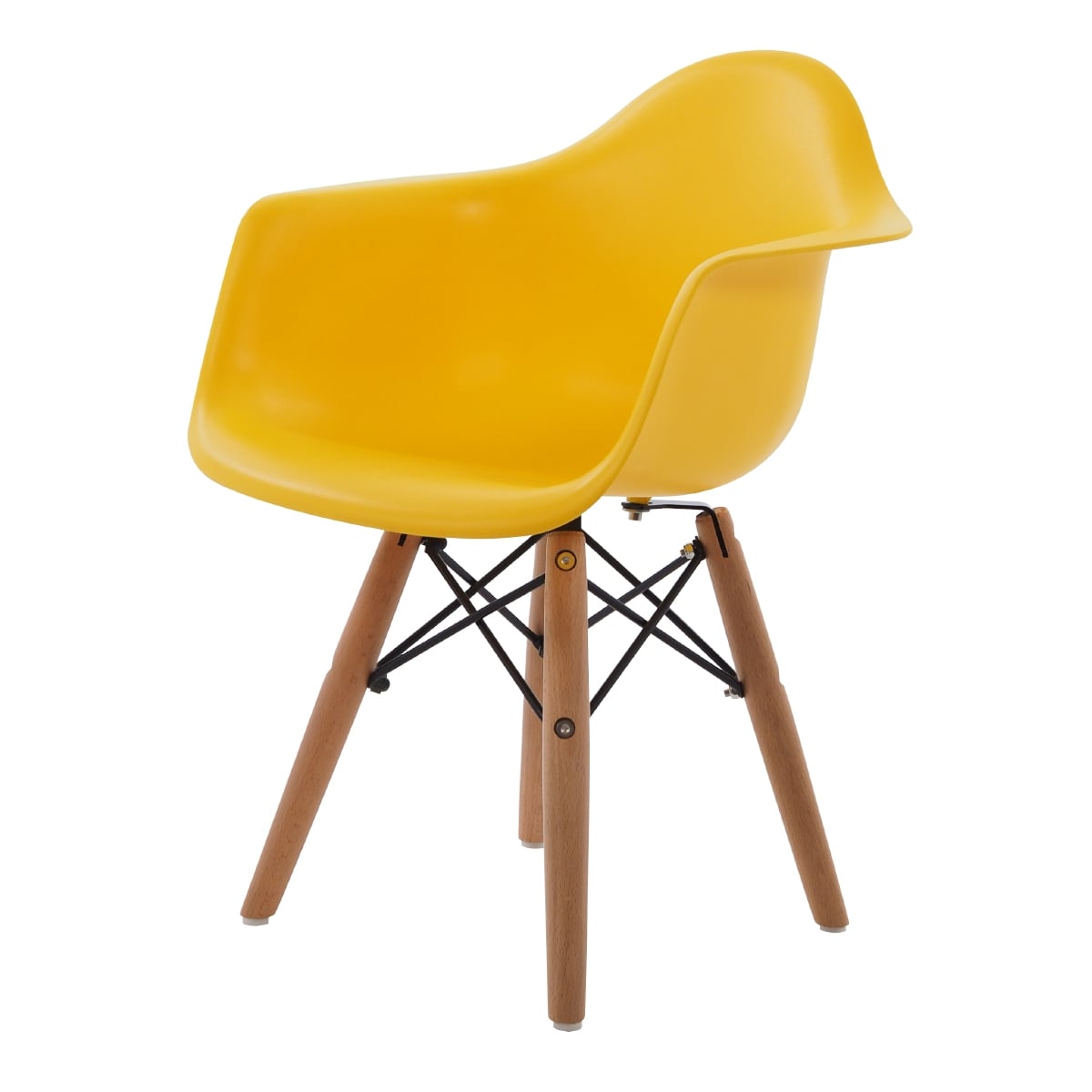 Charles Eames style, Kinderstuhl DAW Junior gelb