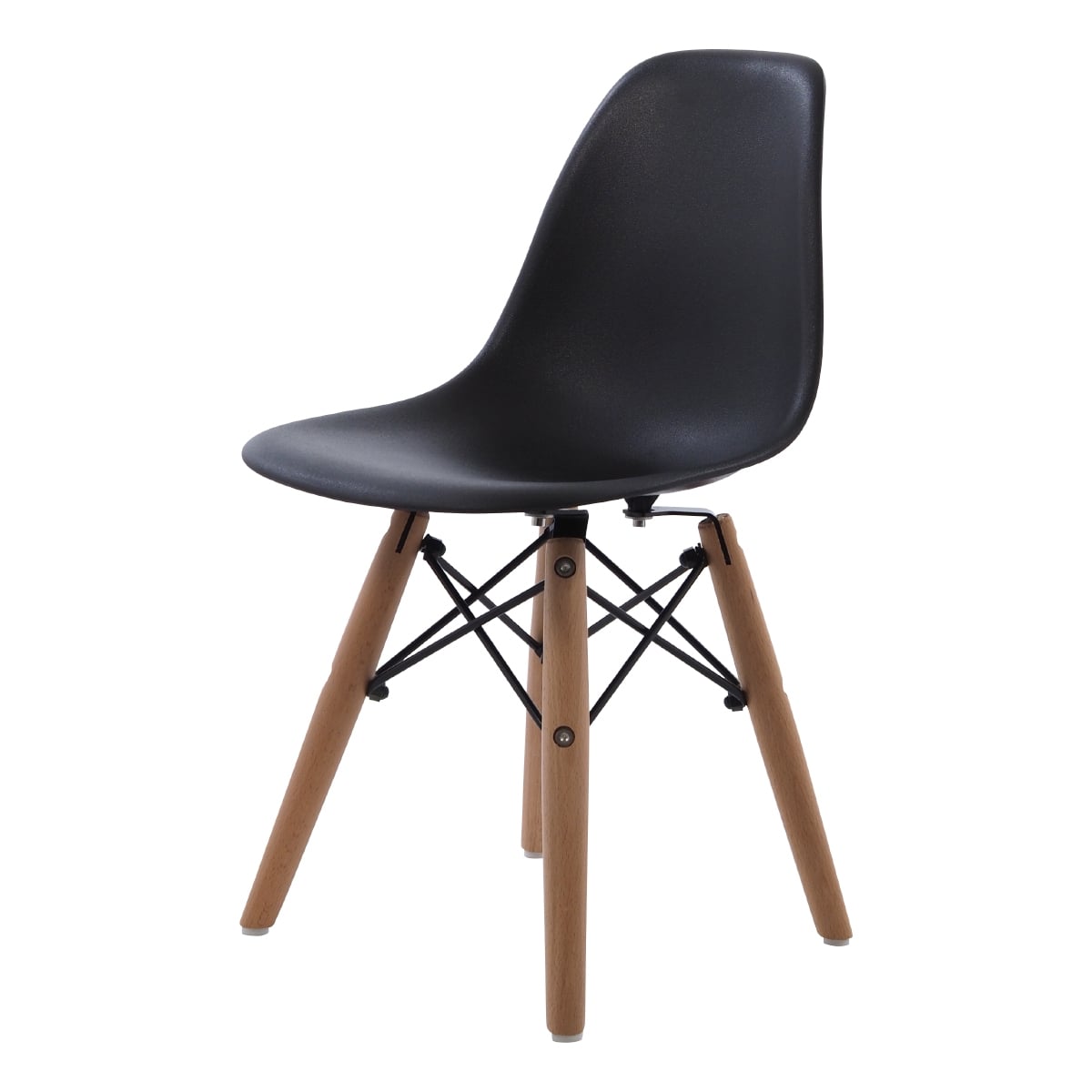 Charles Eames style, Kinderstuhl DSW Junior schwarz