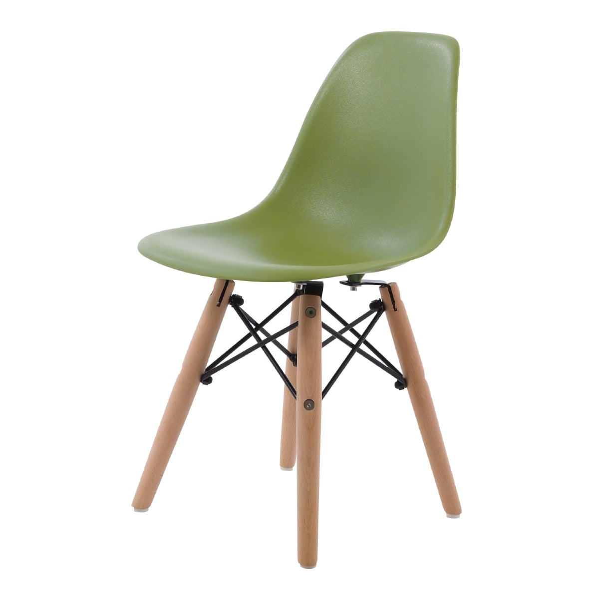 Charles Eames style, Kinderstuhl DSW Junior hellgrün