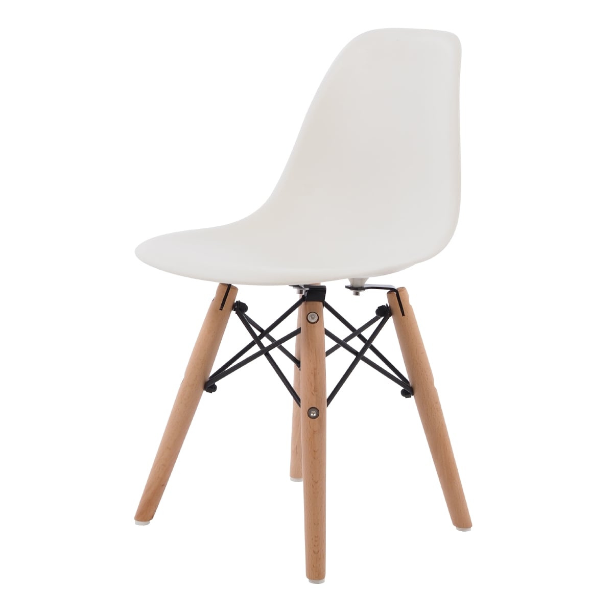 Charles Eames style, Kinderstuhl DSW Junior weiß