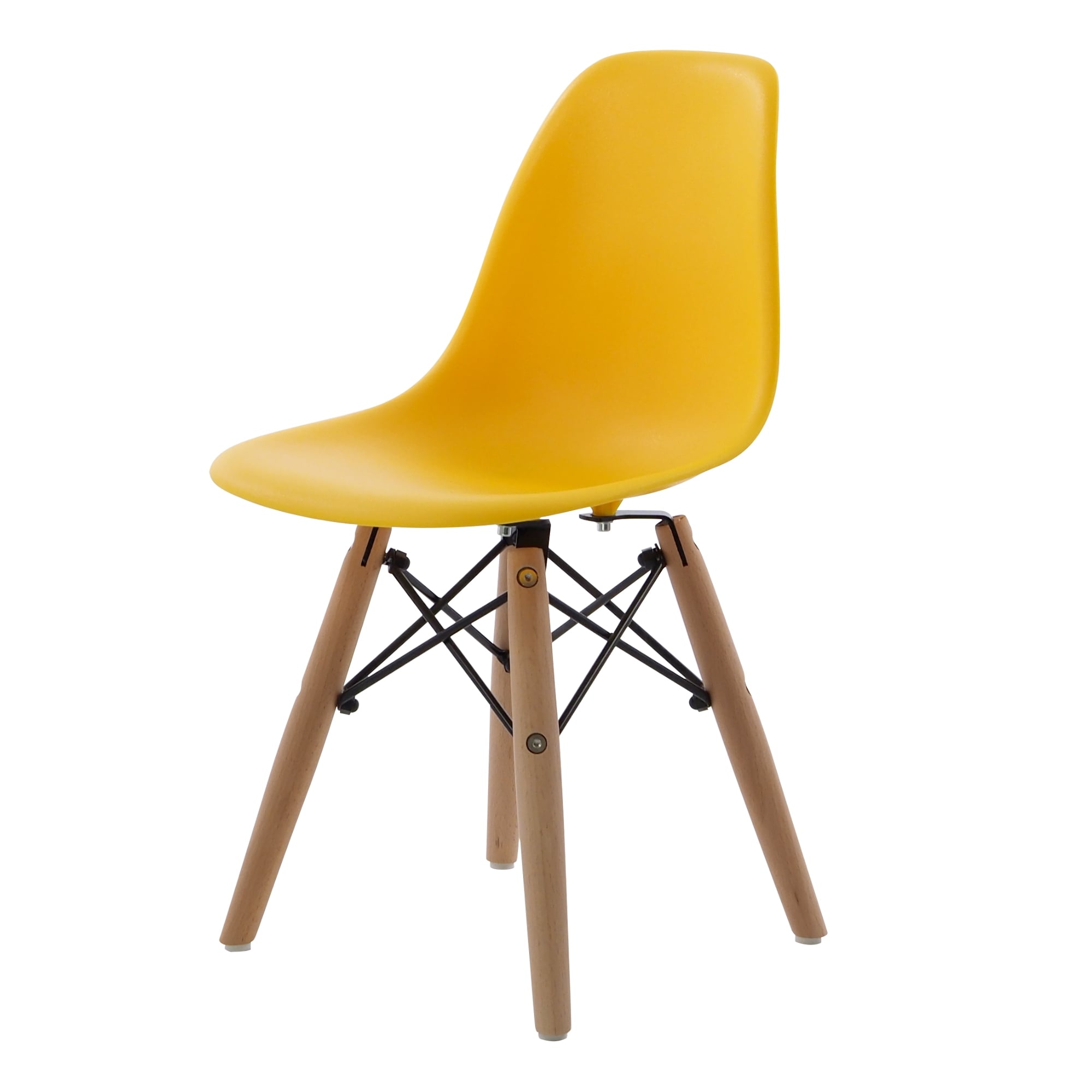 Charles Eames style, Kinderstuhl DSW Junior gelb