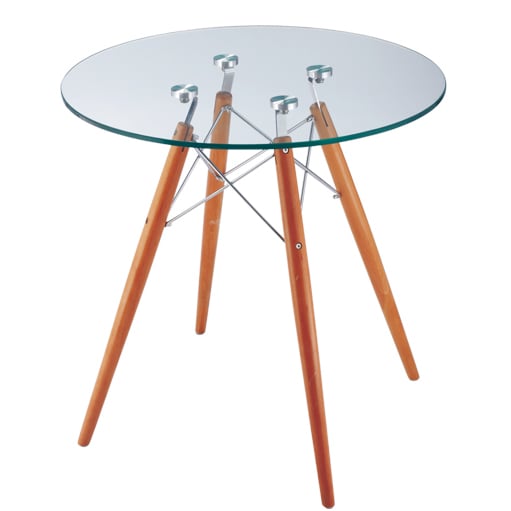 Charles Eames style, Beistelltisch CTW Transparent