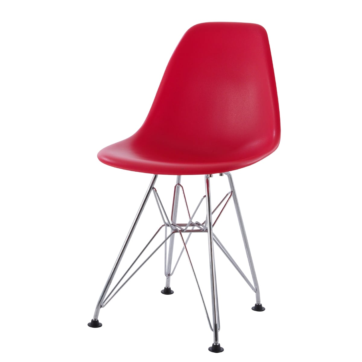 Charles Eames style, Kinderstuhl DSR Junior rot