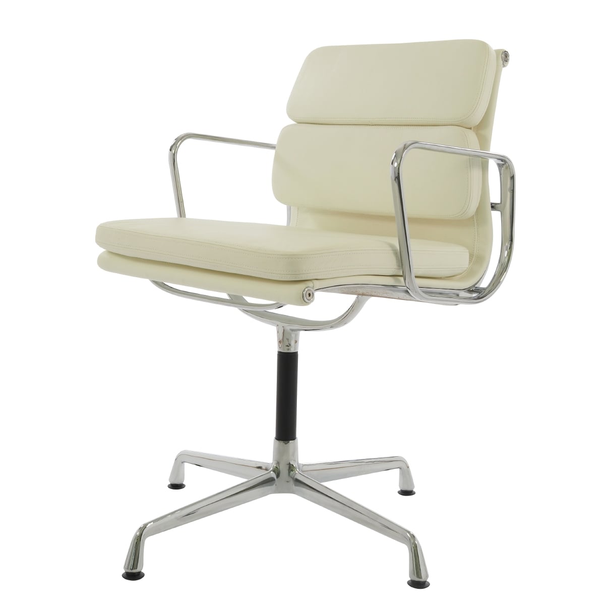 Charles Eames style, Konferenz Chef Sessel EA208 creme