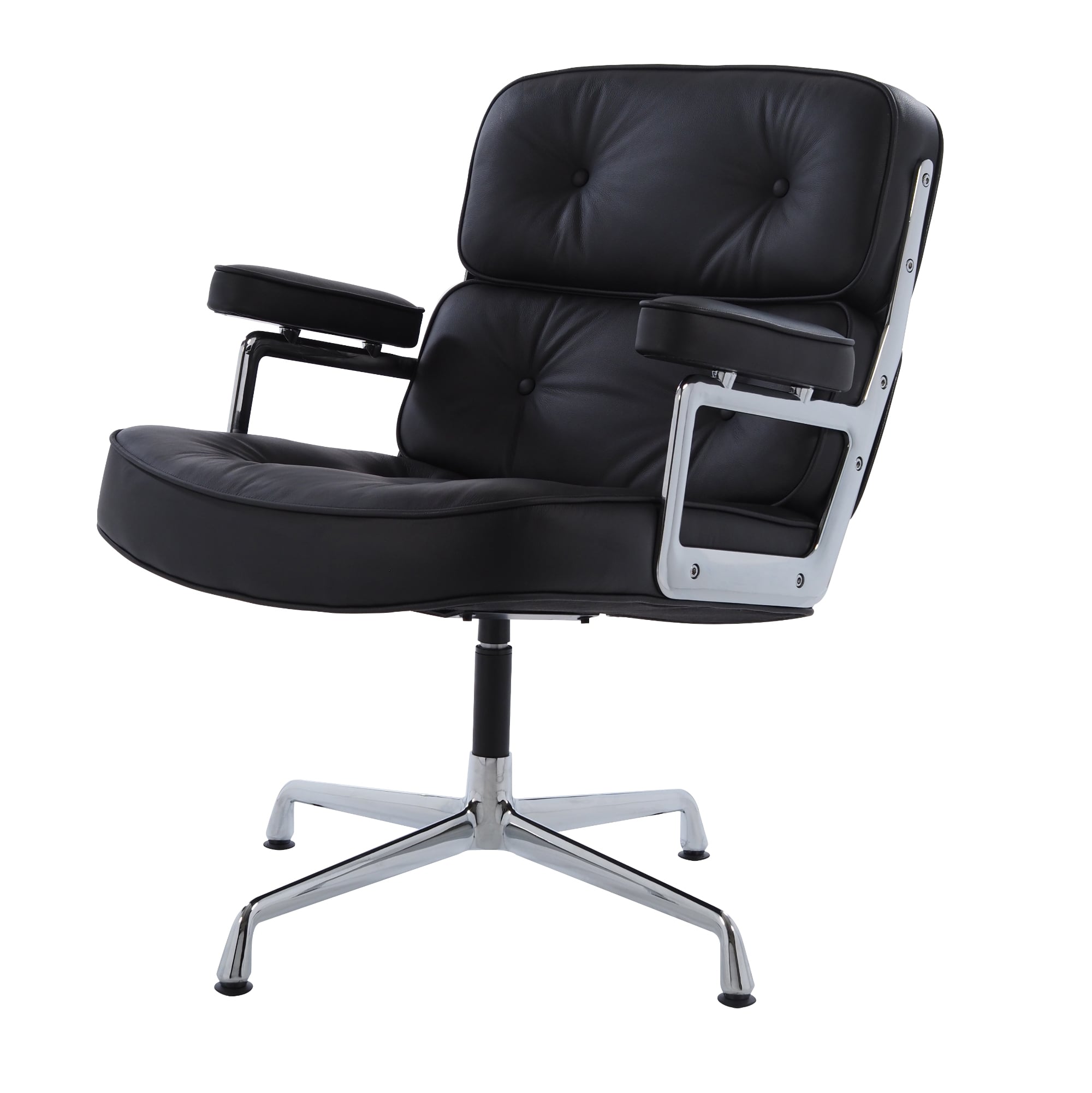 Charles Eames style, Konferenz Chef Sessel ES108 schwarz