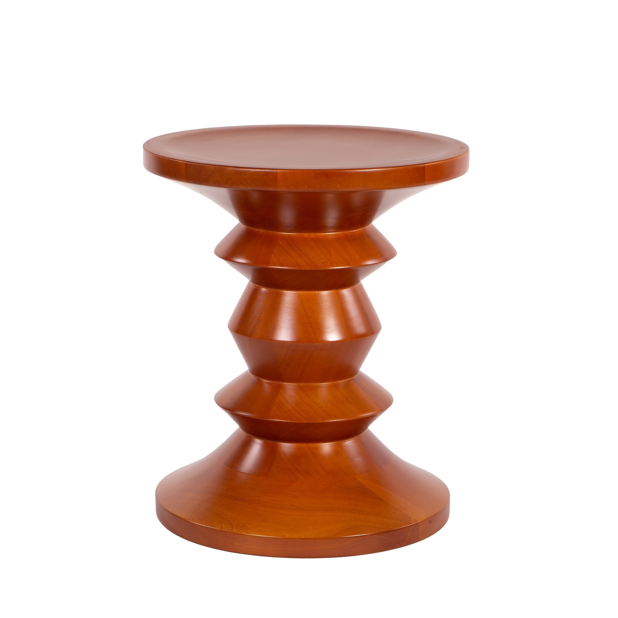 Charles Eames style, Hocker Stool Nussbaum Typ C