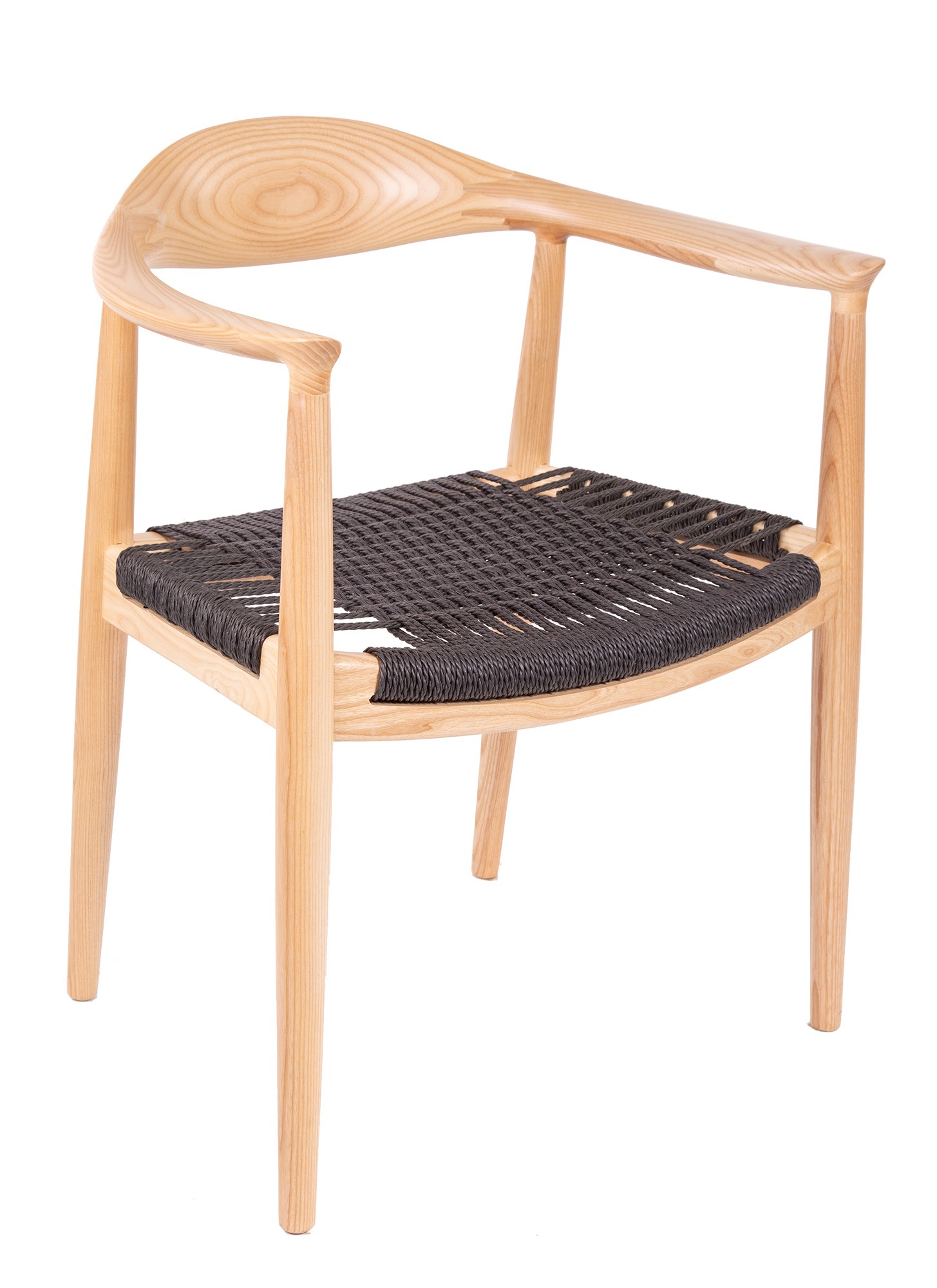 Wegner style, Esszimmerstuhl kennedy chair natürlich schwarz