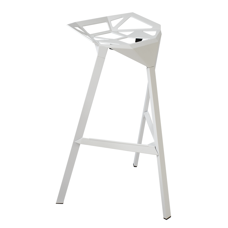 Konstantin Grcic style, Barhocker One hocker weiß