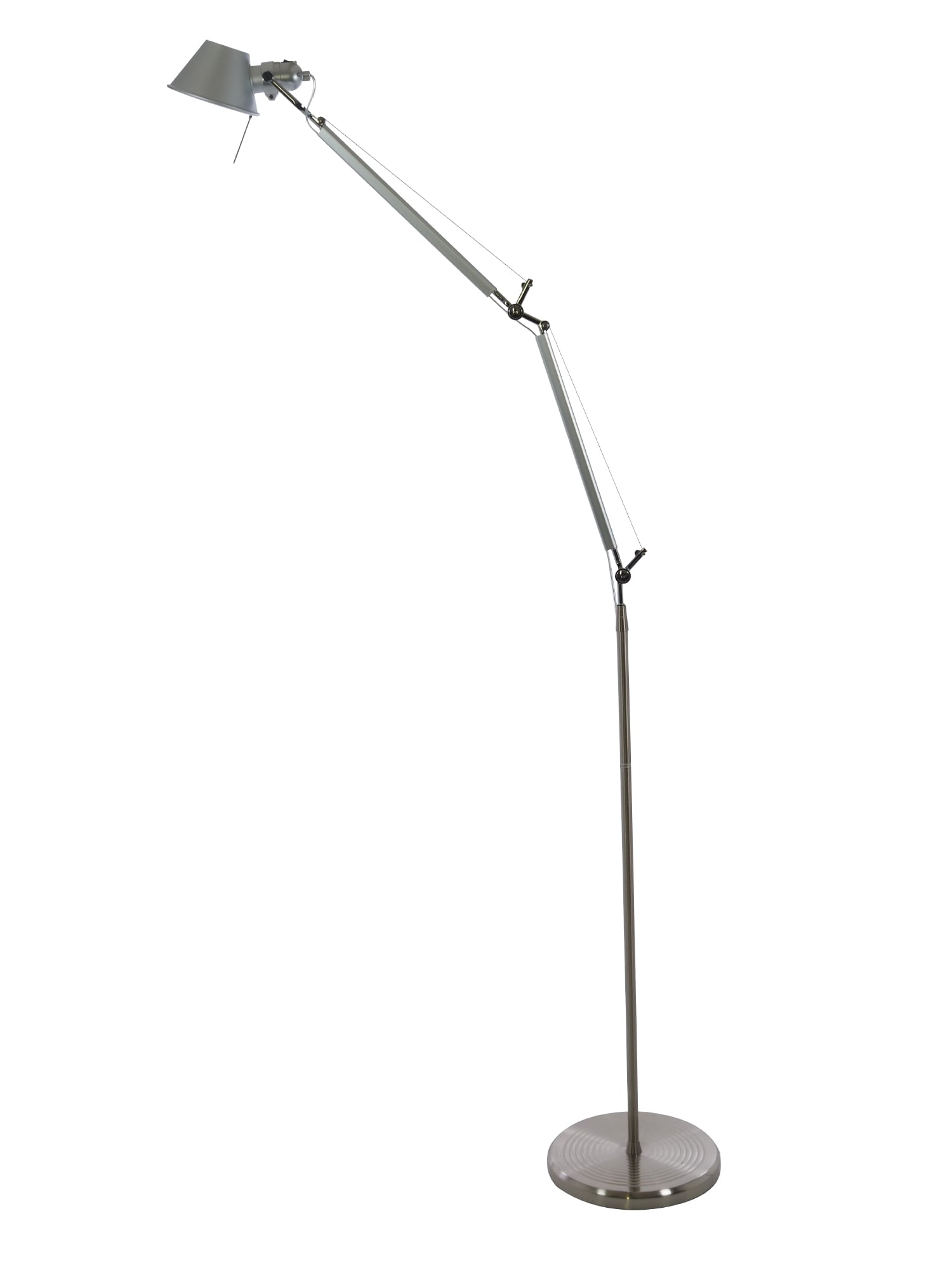 Michele De Lucchi style, Stehleuchten Michele Toledo Aluminium