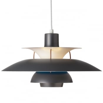 Poul Henningsen style, Pendelleuchte DPH50 schwarz