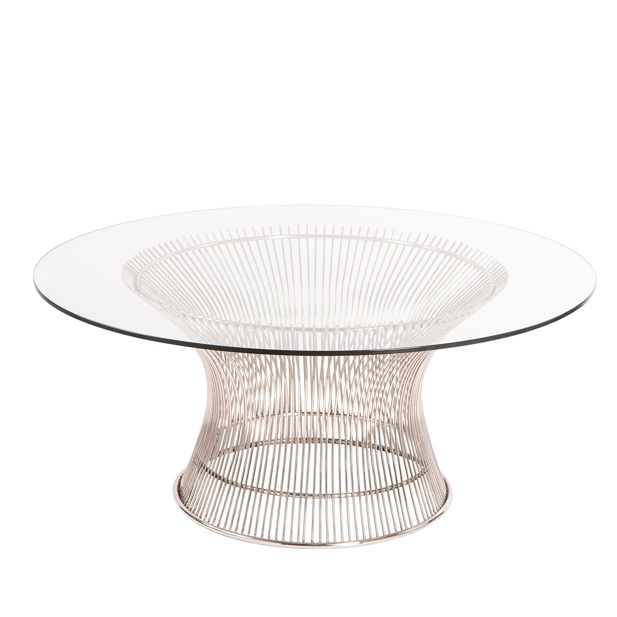 Warren Platner style, Kaffee Tisch Wire Tisch chrom
