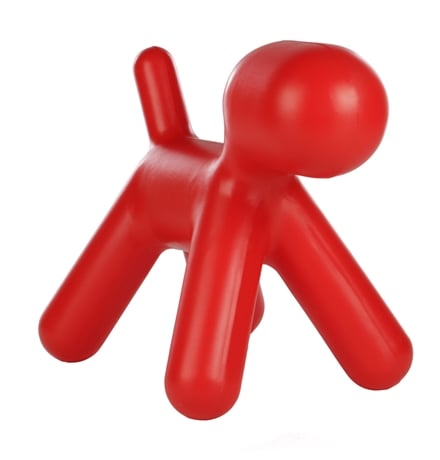 Eero Aarnio style, Kinderstuhl Puppy chair klein rot