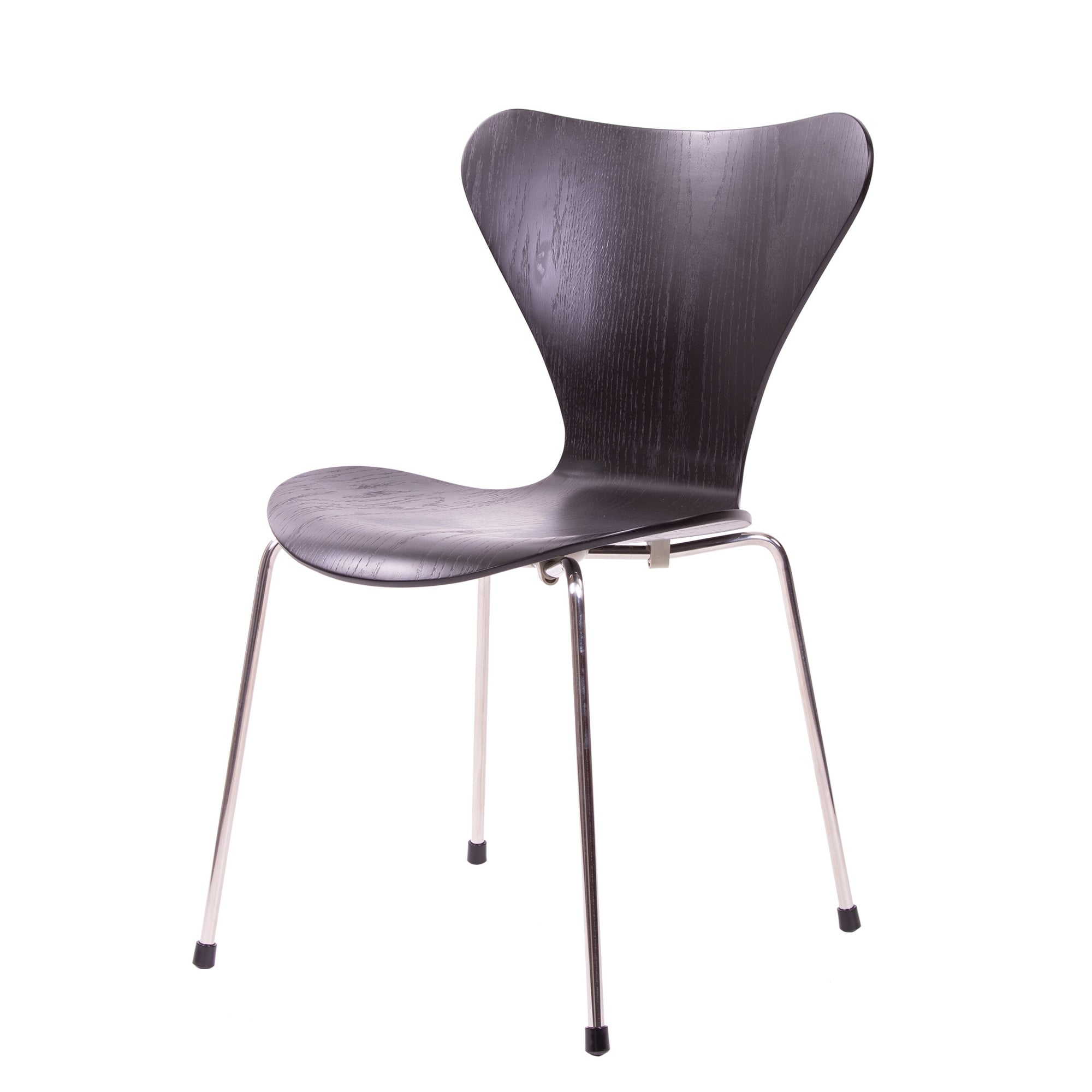 Arne Jacobsen style, Esszimmerstuhl butterfly series schwarz